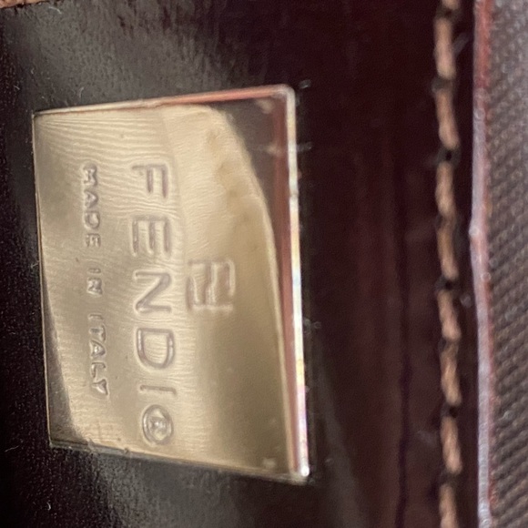 Authentic Fendi cream baguette shoulder bag - Picture 4 of 6